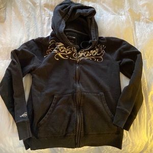 Zip front Zoo York vintage hoodie